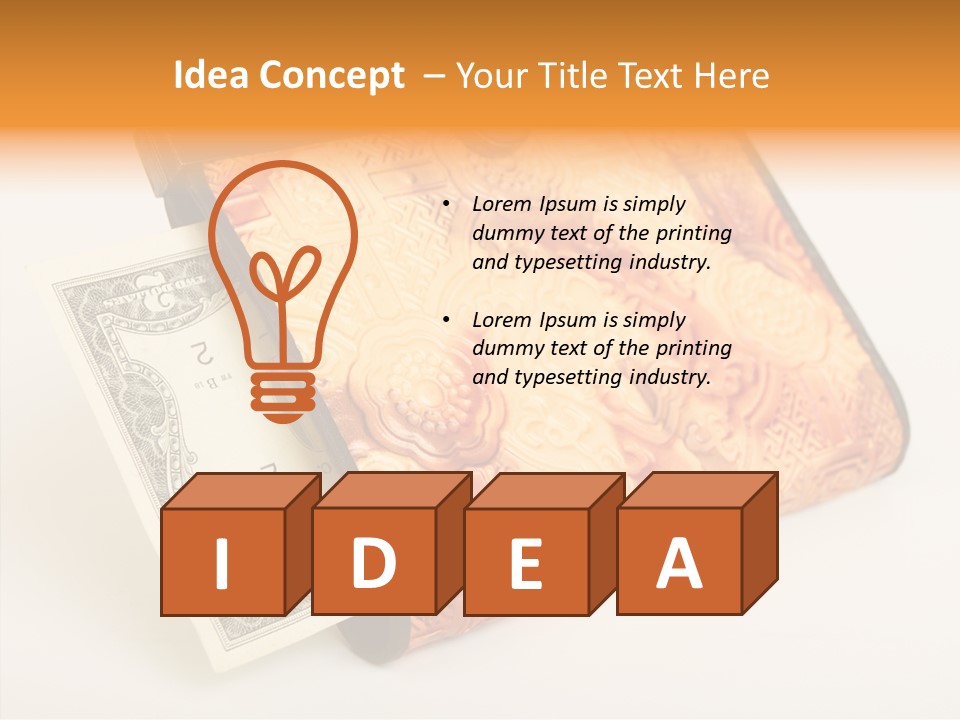 Unit Note Bill PowerPoint Template