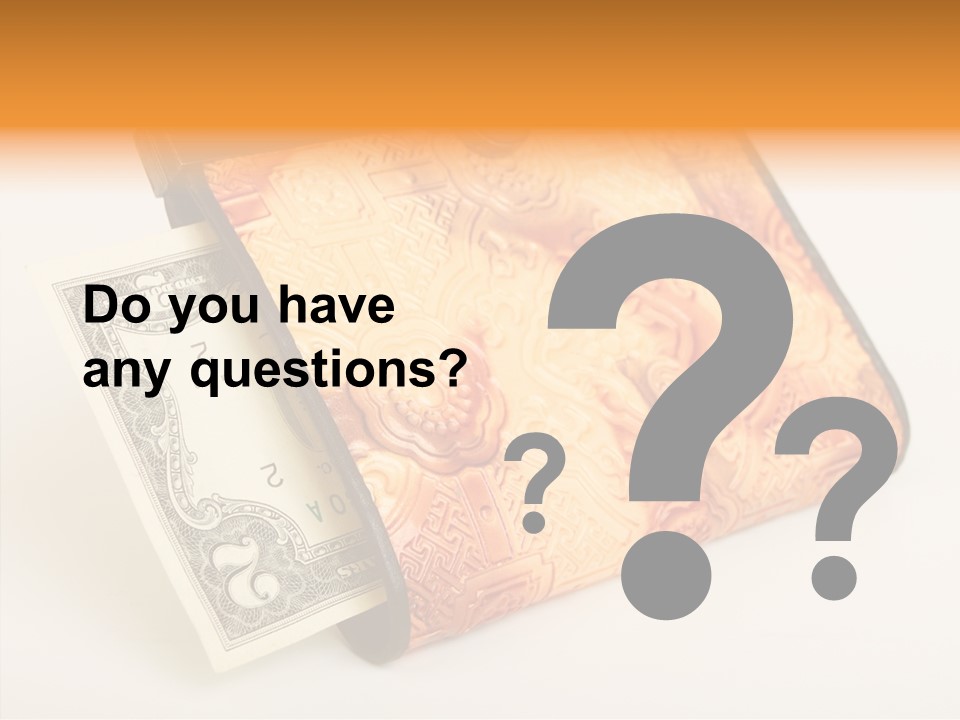 Unit Note Bill PowerPoint Template