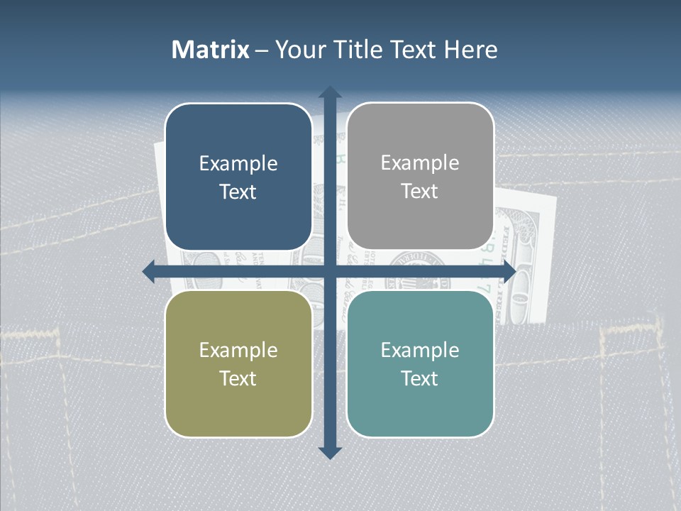Store Wages Rear PowerPoint Template