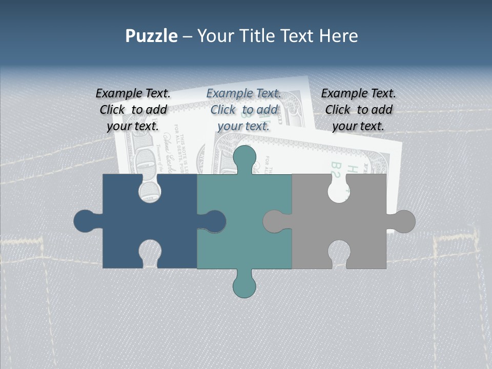 Store Wages Rear PowerPoint Template