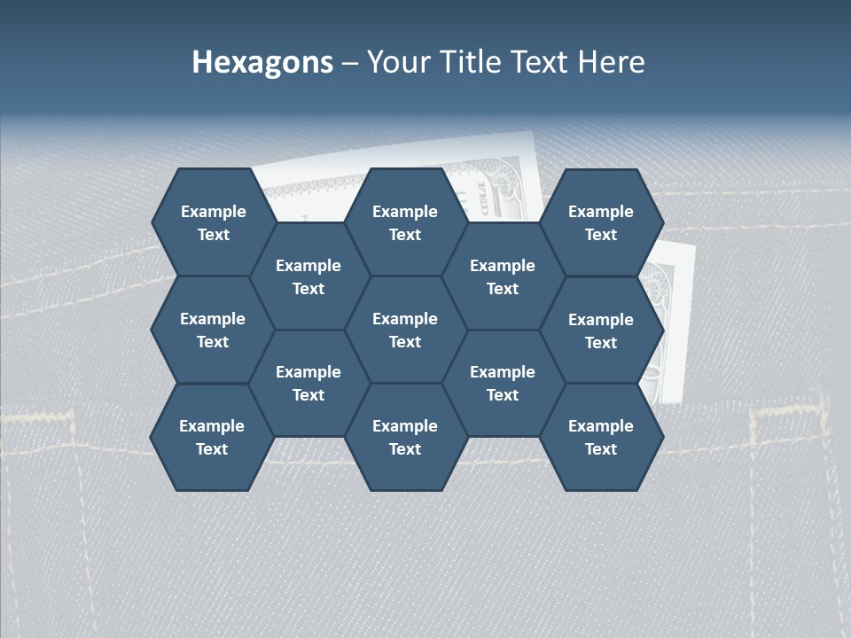 Store Wages Rear PowerPoint Template