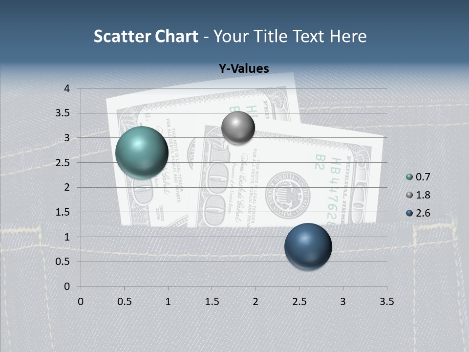 Store Wages Rear PowerPoint Template