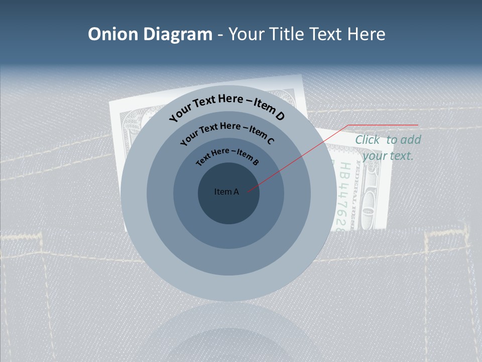 Store Wages Rear PowerPoint Template