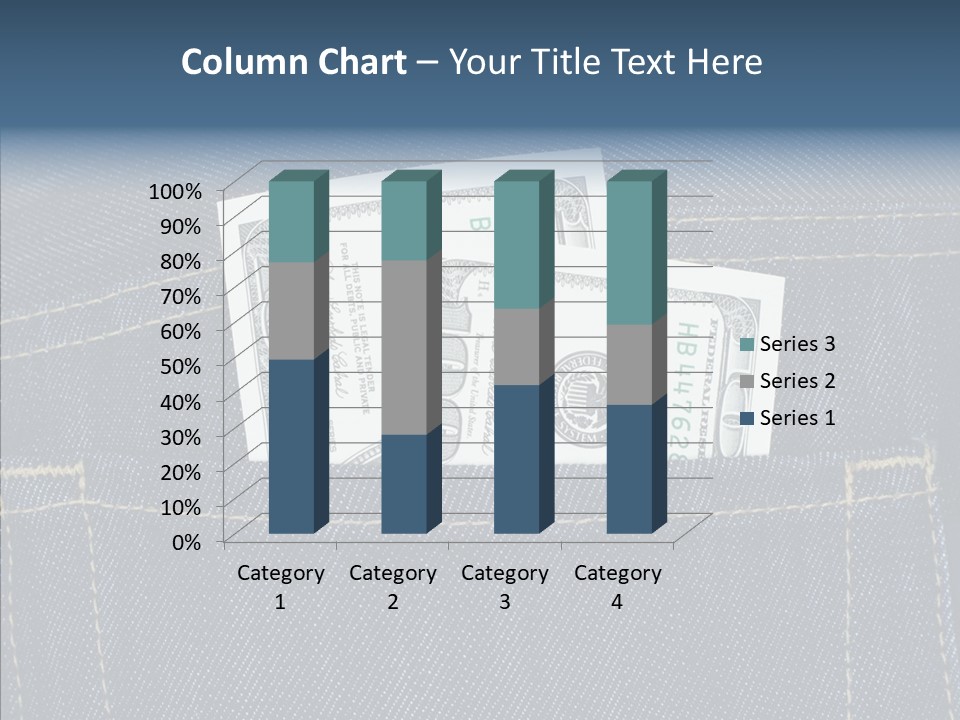 Store Wages Rear PowerPoint Template