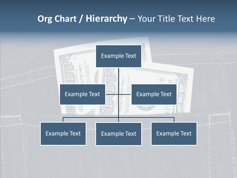 Store Wages Rear PowerPoint Template
