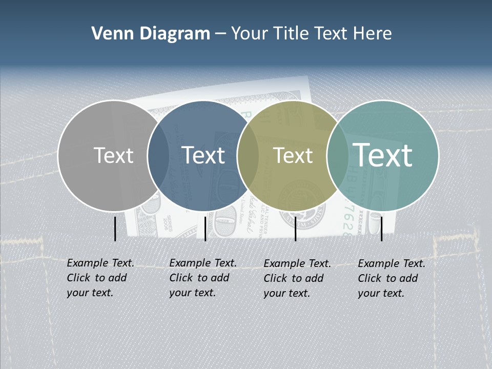 Store Wages Rear PowerPoint Template