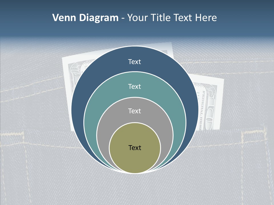 Store Wages Rear PowerPoint Template