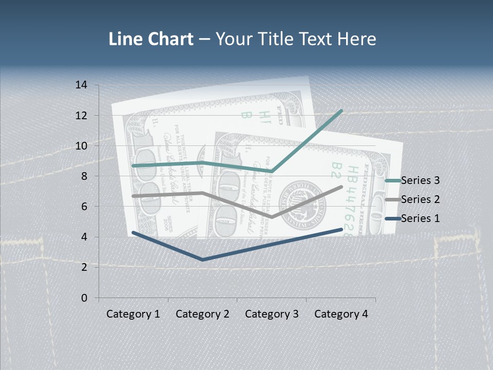 Store Wages Rear PowerPoint Template