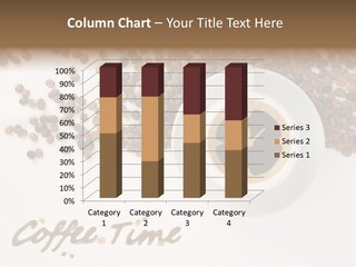 Cappuccino Flavor Cup PowerPoint Template