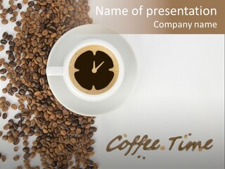 Drink Cup Espresso PowerPoint Template