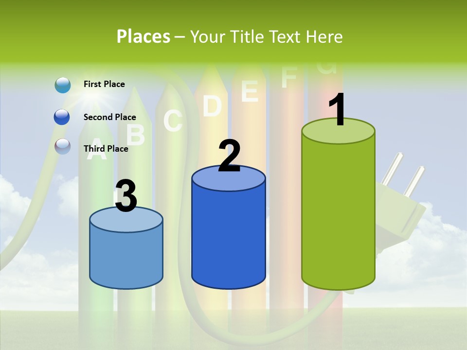 Bauen Sparen Energiekosten PowerPoint Template