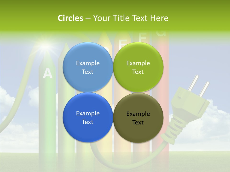 Bauen Sparen Energiekosten PowerPoint Template