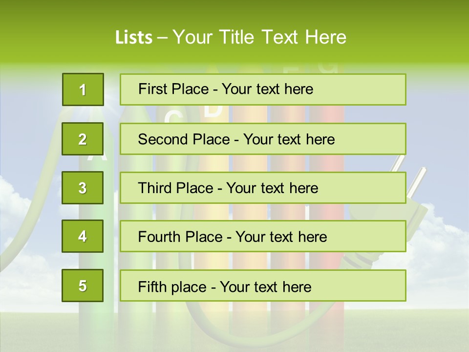 Bauen Sparen Energiekosten PowerPoint Template