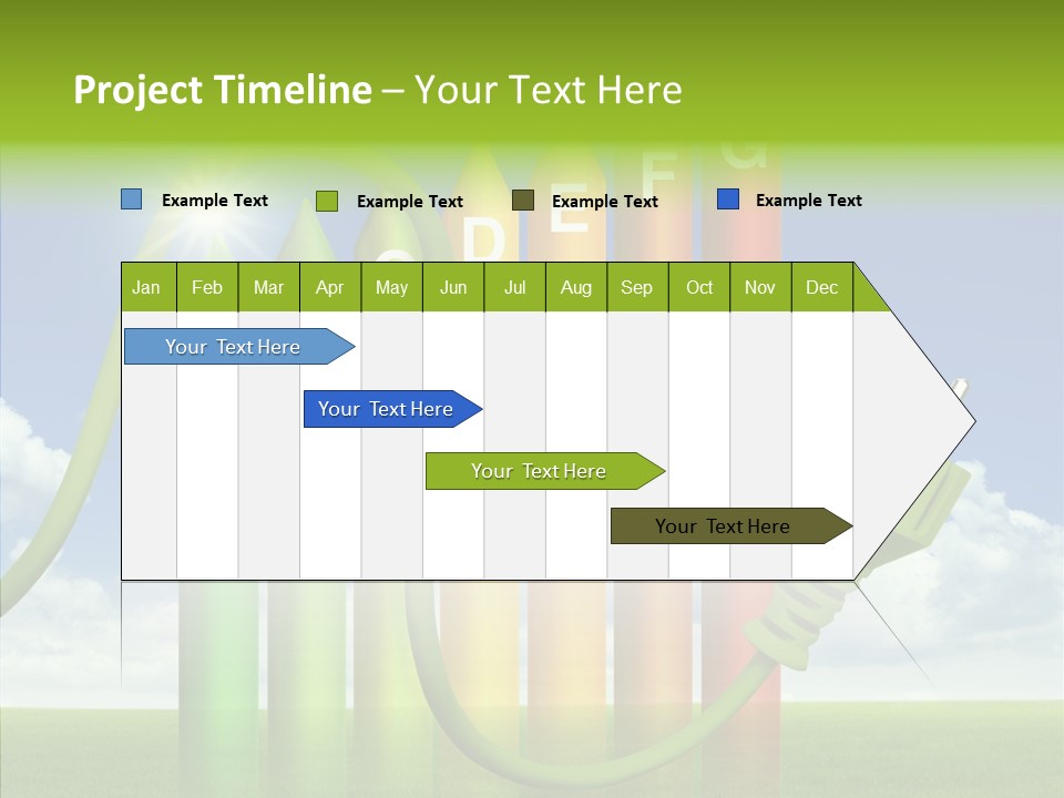 Bauen Sparen Energiekosten PowerPoint Template