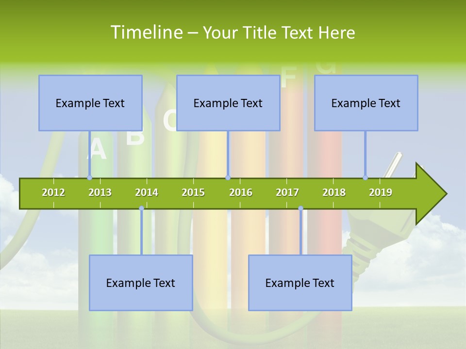 Bauen Sparen Energiekosten PowerPoint Template