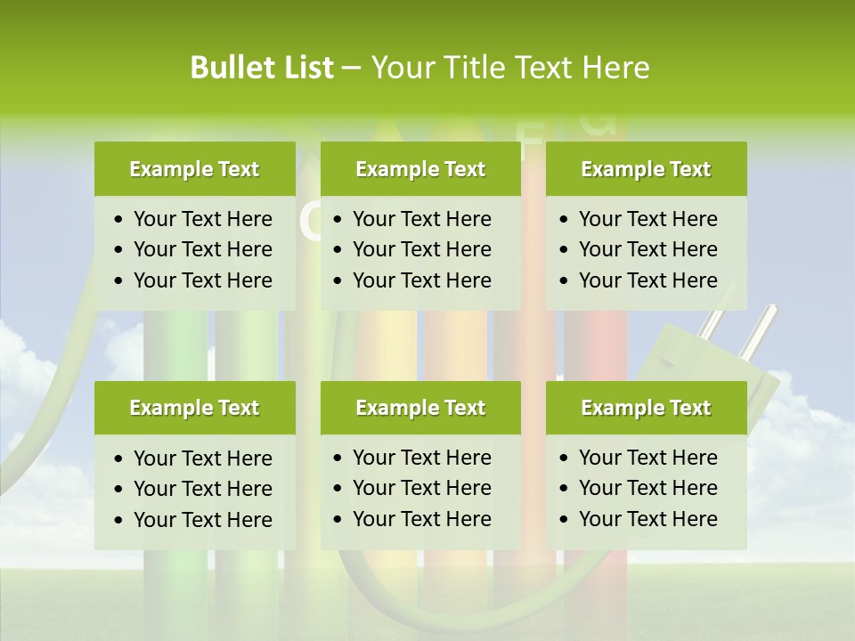 Bauen Sparen Energiekosten PowerPoint Template