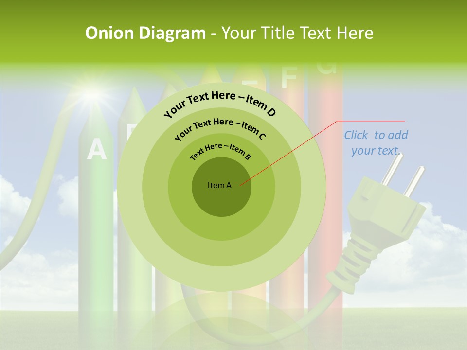 Bauen Sparen Energiekosten PowerPoint Template