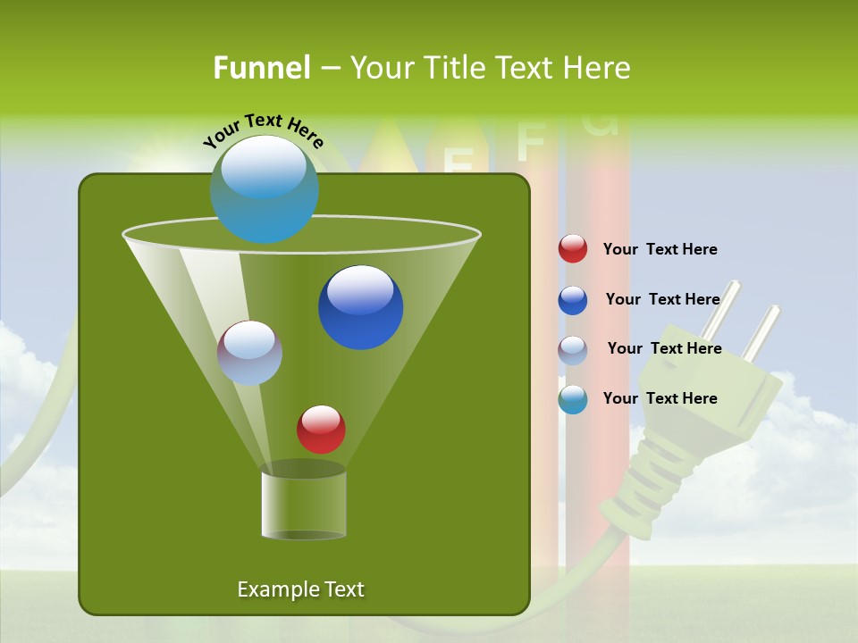 Bauen Sparen Energiekosten PowerPoint Template