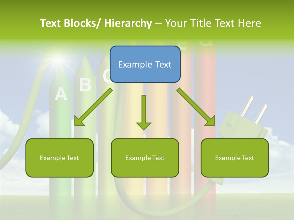 Bauen Sparen Energiekosten PowerPoint Template