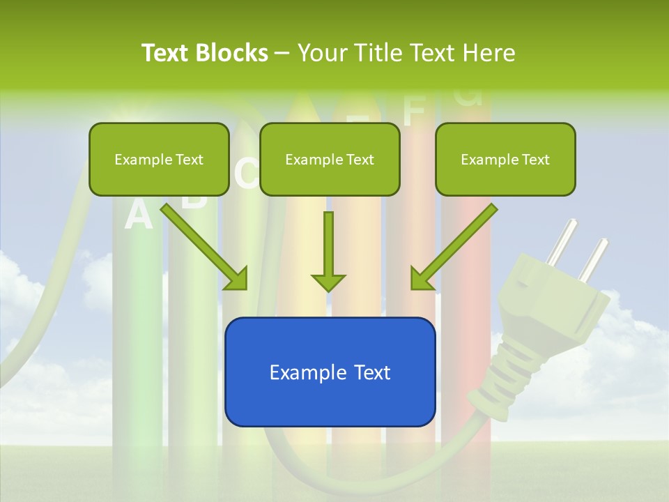 Bauen Sparen Energiekosten PowerPoint Template