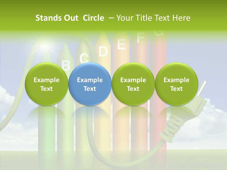 Bauen Sparen Energiekosten PowerPoint Template