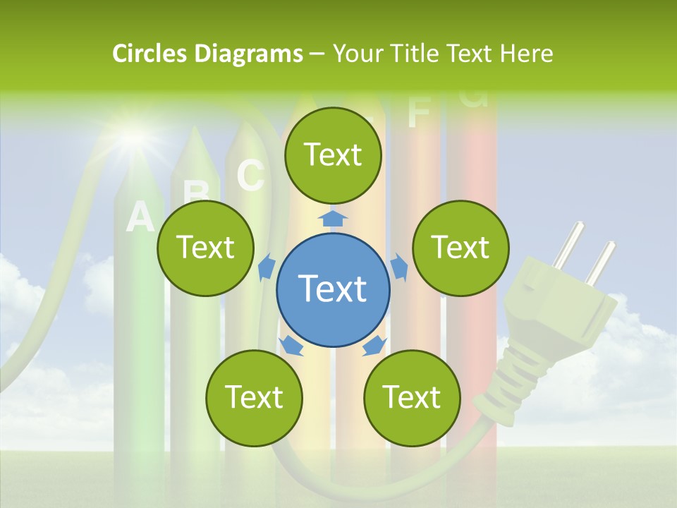 Bauen Sparen Energiekosten PowerPoint Template