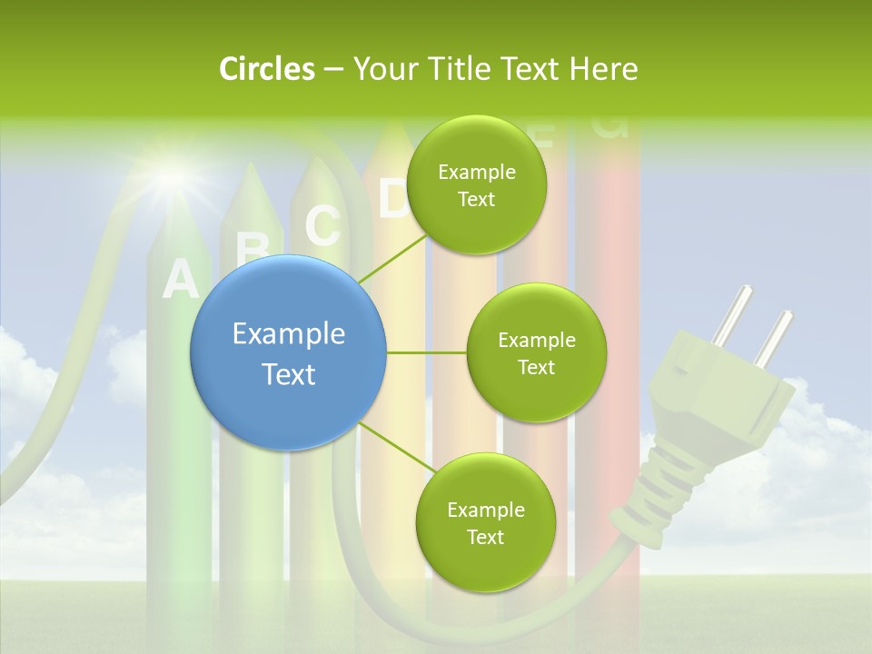 Bauen Sparen Energiekosten PowerPoint Template