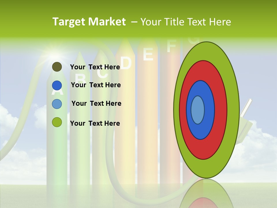 Bauen Sparen Energiekosten PowerPoint Template