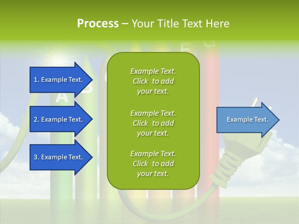 Bauen Sparen Energiekosten PowerPoint Template