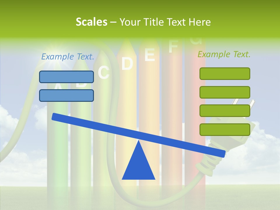 Bauen Sparen Energiekosten PowerPoint Template