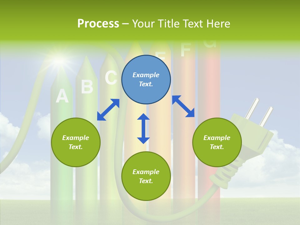 Bauen Sparen Energiekosten PowerPoint Template