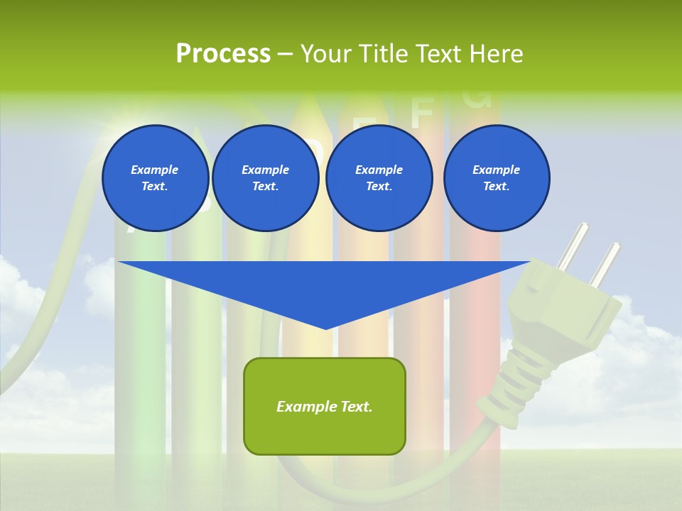 Bauen Sparen Energiekosten PowerPoint Template