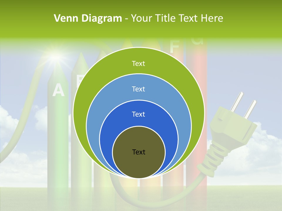 Bauen Sparen Energiekosten PowerPoint Template