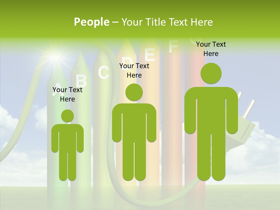 Bauen Sparen Energiekosten PowerPoint Template