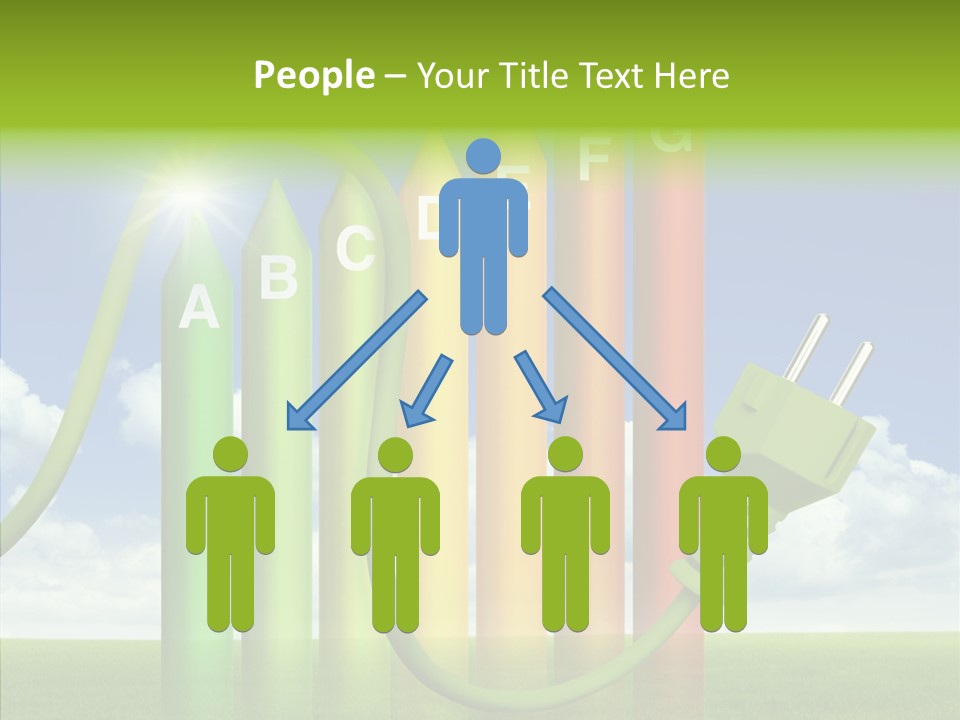 Bauen Sparen Energiekosten PowerPoint Template