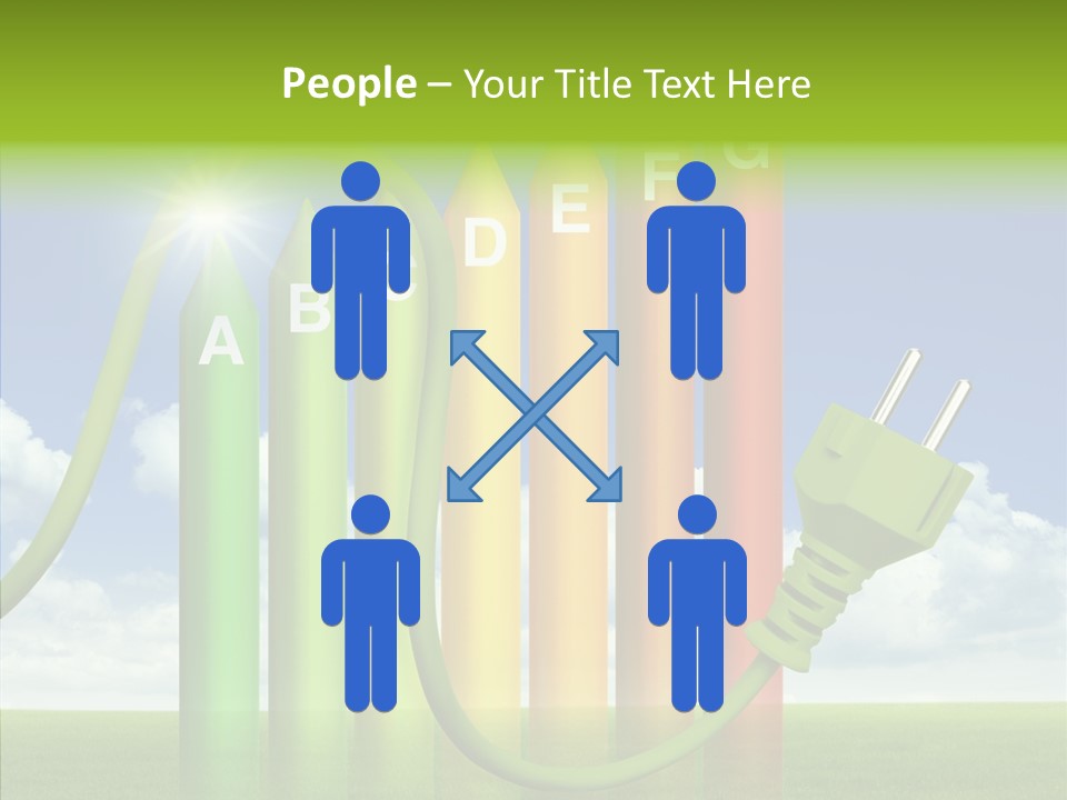 Bauen Sparen Energiekosten PowerPoint Template