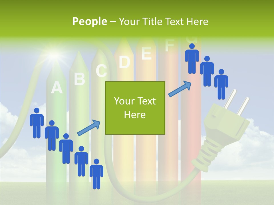 Bauen Sparen Energiekosten PowerPoint Template