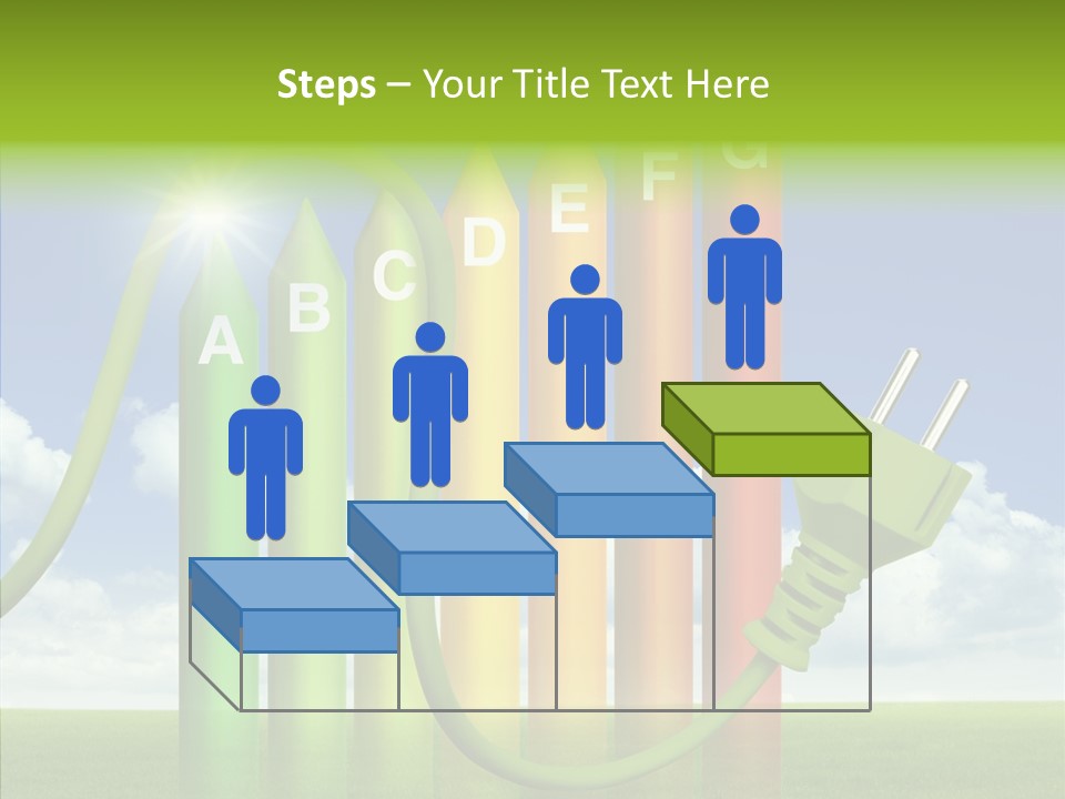 Bauen Sparen Energiekosten PowerPoint Template