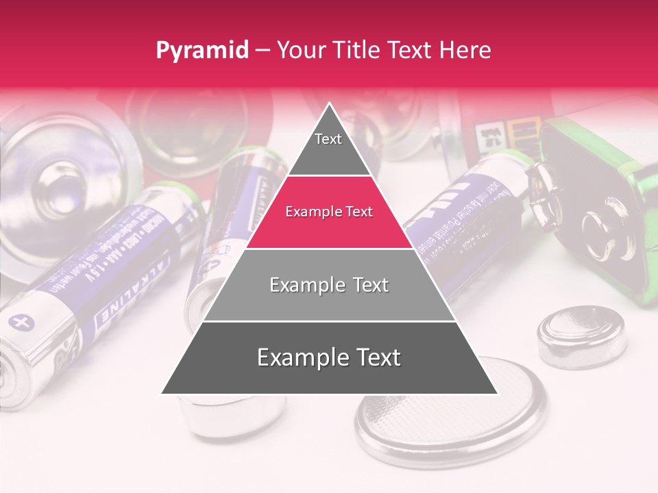 Technik Knopfzellen Energie PowerPoint Template