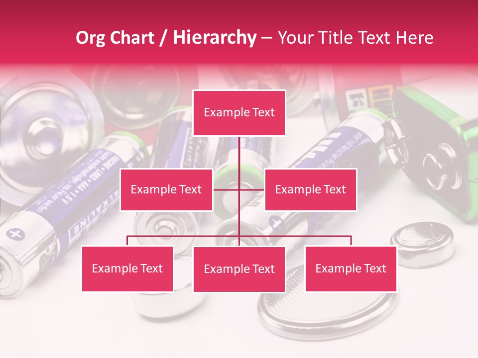 Technik Knopfzellen Energie PowerPoint Template