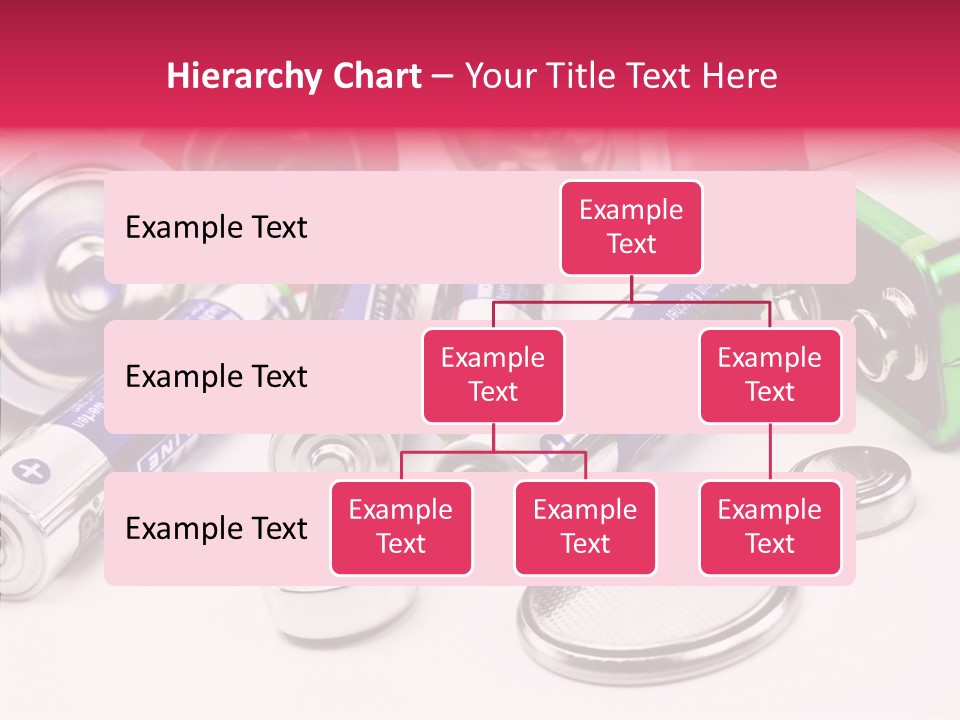 Technik Knopfzellen Energie PowerPoint Template