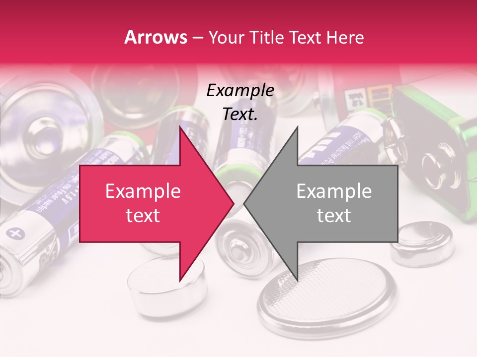 Technik Knopfzellen Energie PowerPoint Template