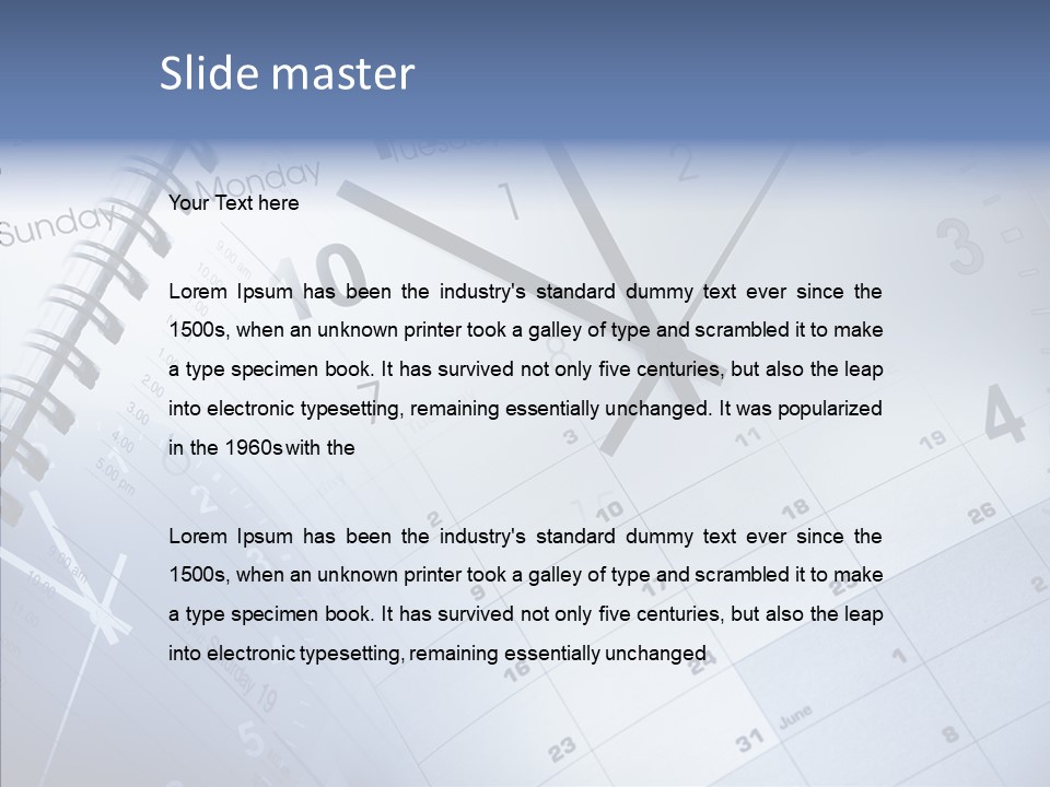 Deadline Month Urgent PowerPoint Template