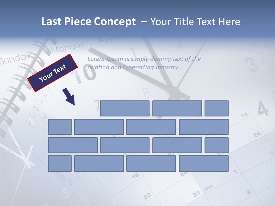 Deadline Month Urgent PowerPoint Template