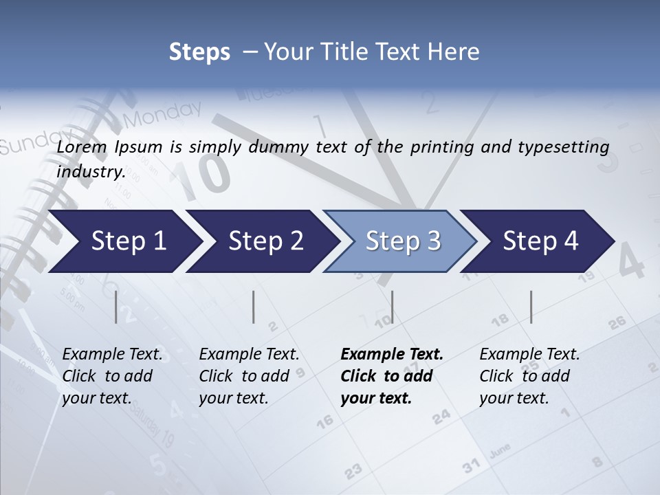Deadline Month Urgent PowerPoint Template