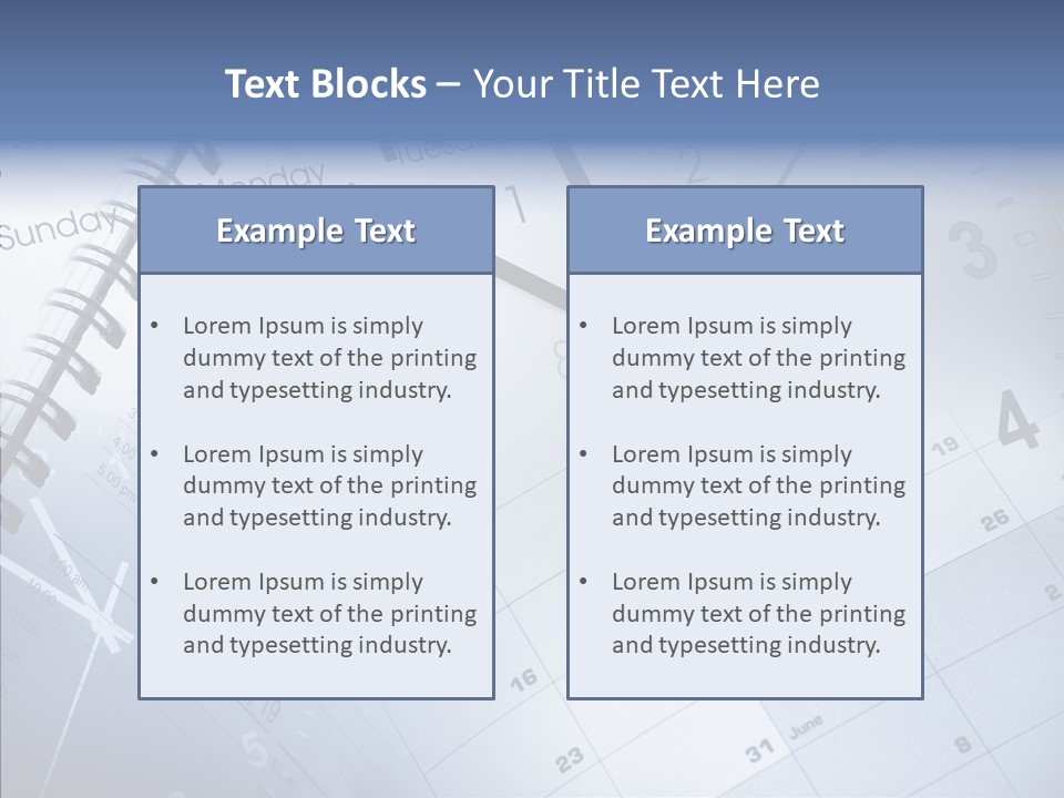 Deadline Month Urgent PowerPoint Template