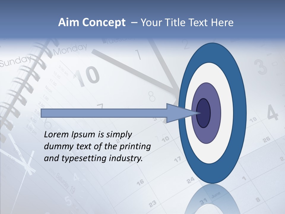 Deadline Month Urgent PowerPoint Template