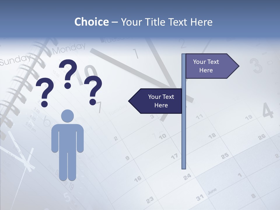 Deadline Month Urgent PowerPoint Template
