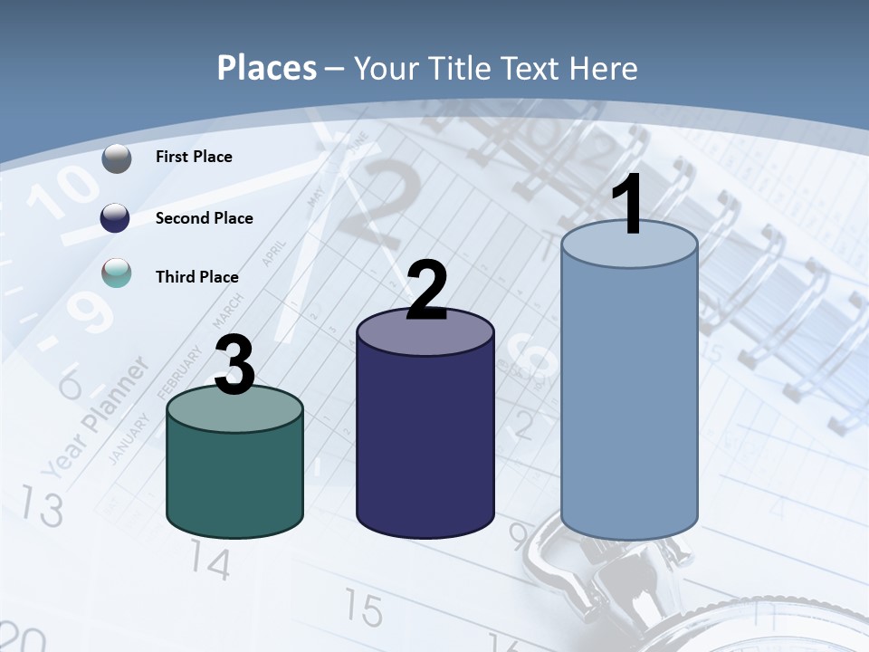 Objects Composite Planner PowerPoint Template