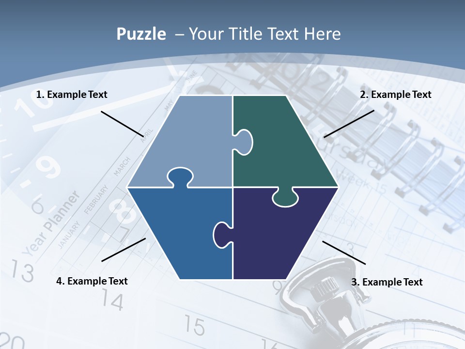 Objects Composite Planner PowerPoint Template